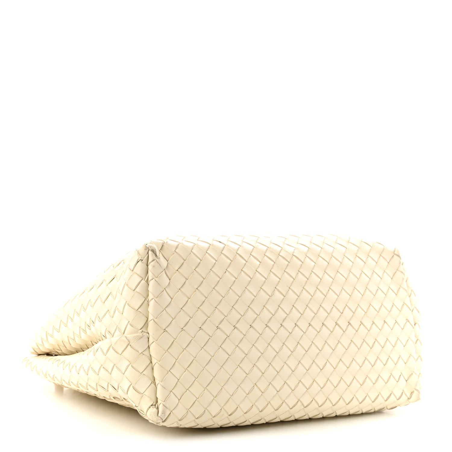 Bottega Veneta Nappa Intrecciato Large Andiamo Shoulder Bag Sea Salt 4 of 10