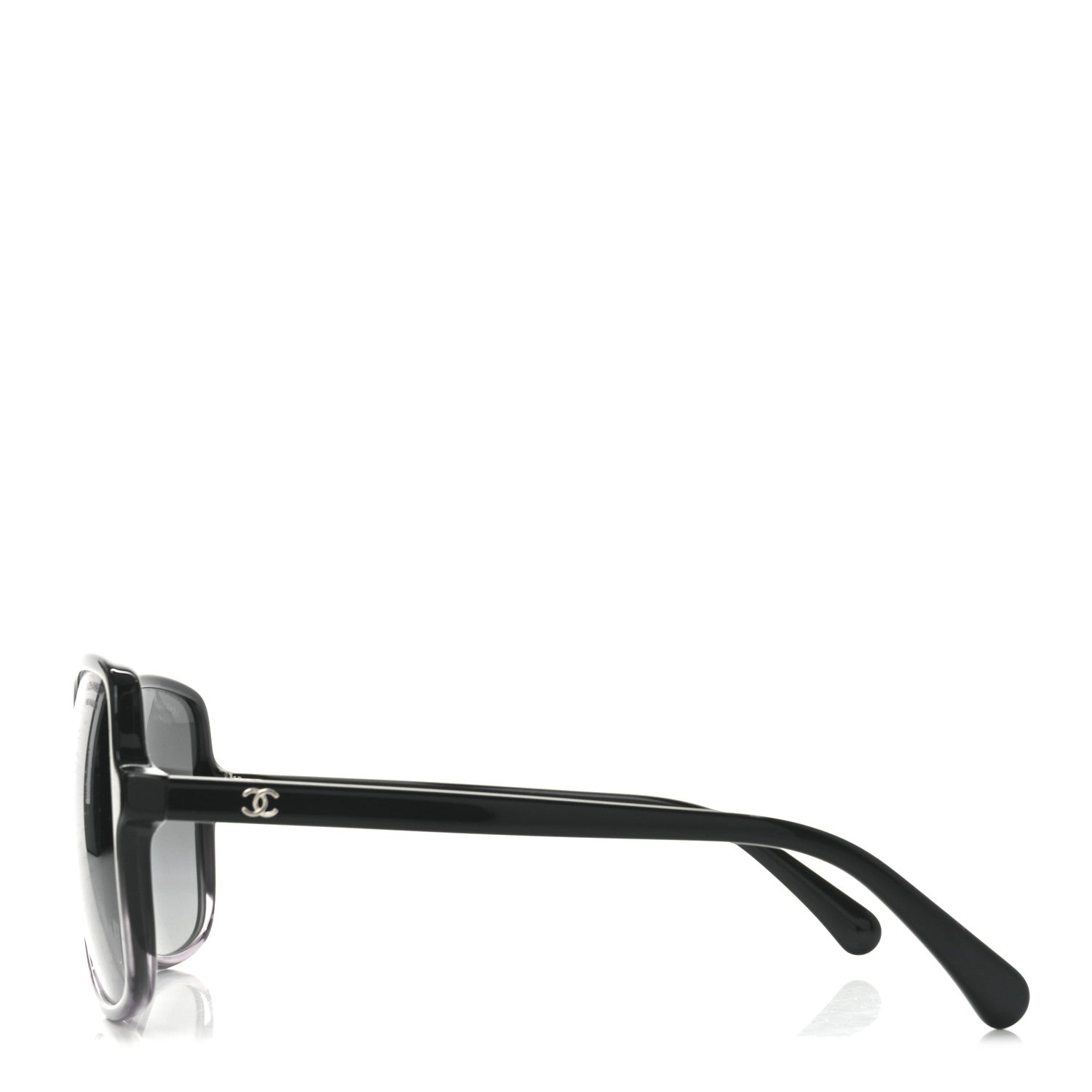 Chanel Square Summer CC Sunglasses 5349 Black 3 of 7