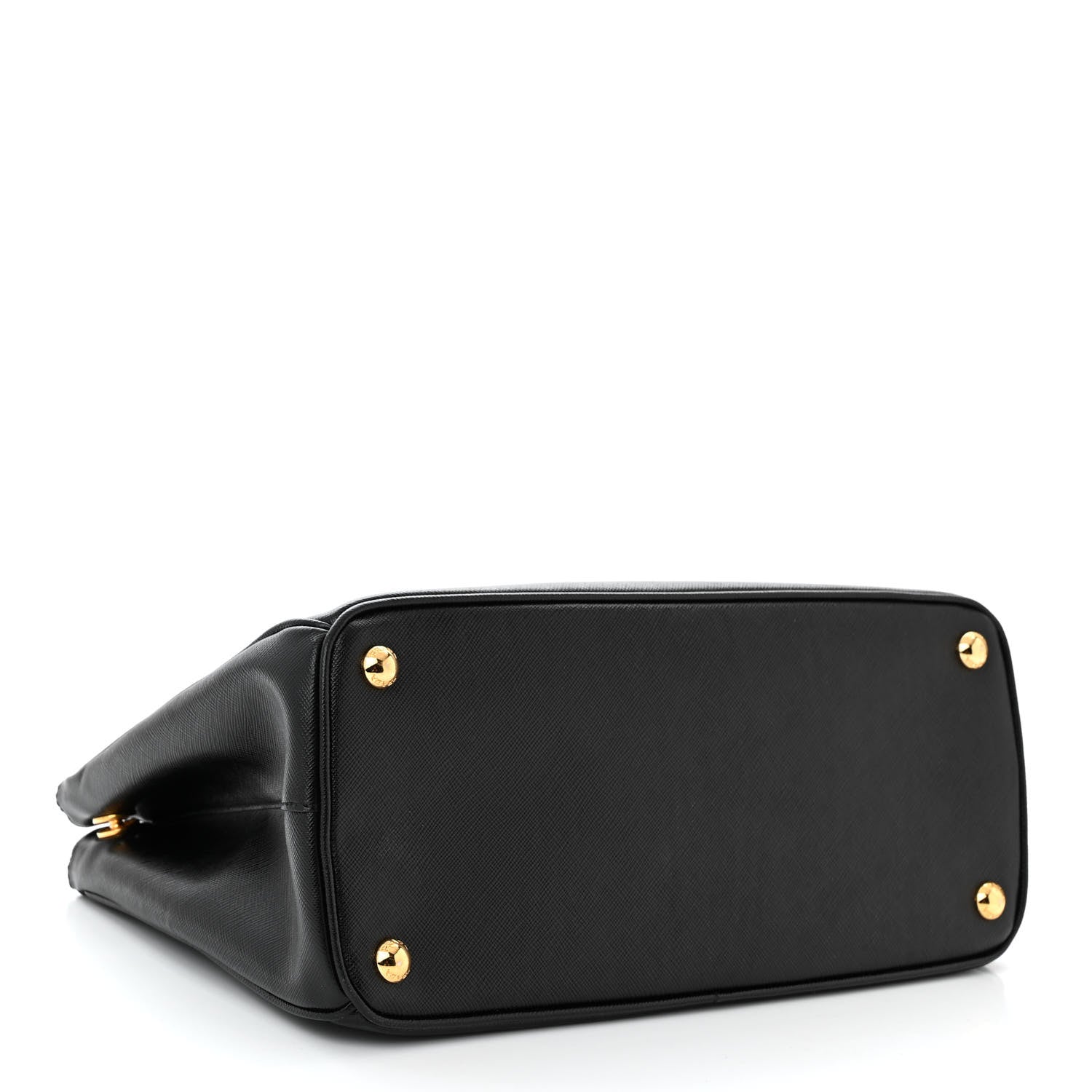 Prada Saffiano Medium Galleria Double Zip Tote Black 4 of 10