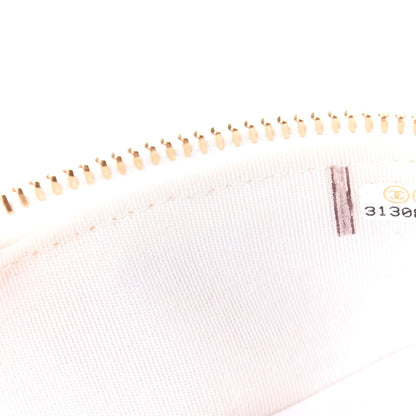 Chanel Caviar Quilted Mini Top Handle Vanity With Chain White 9 of 11