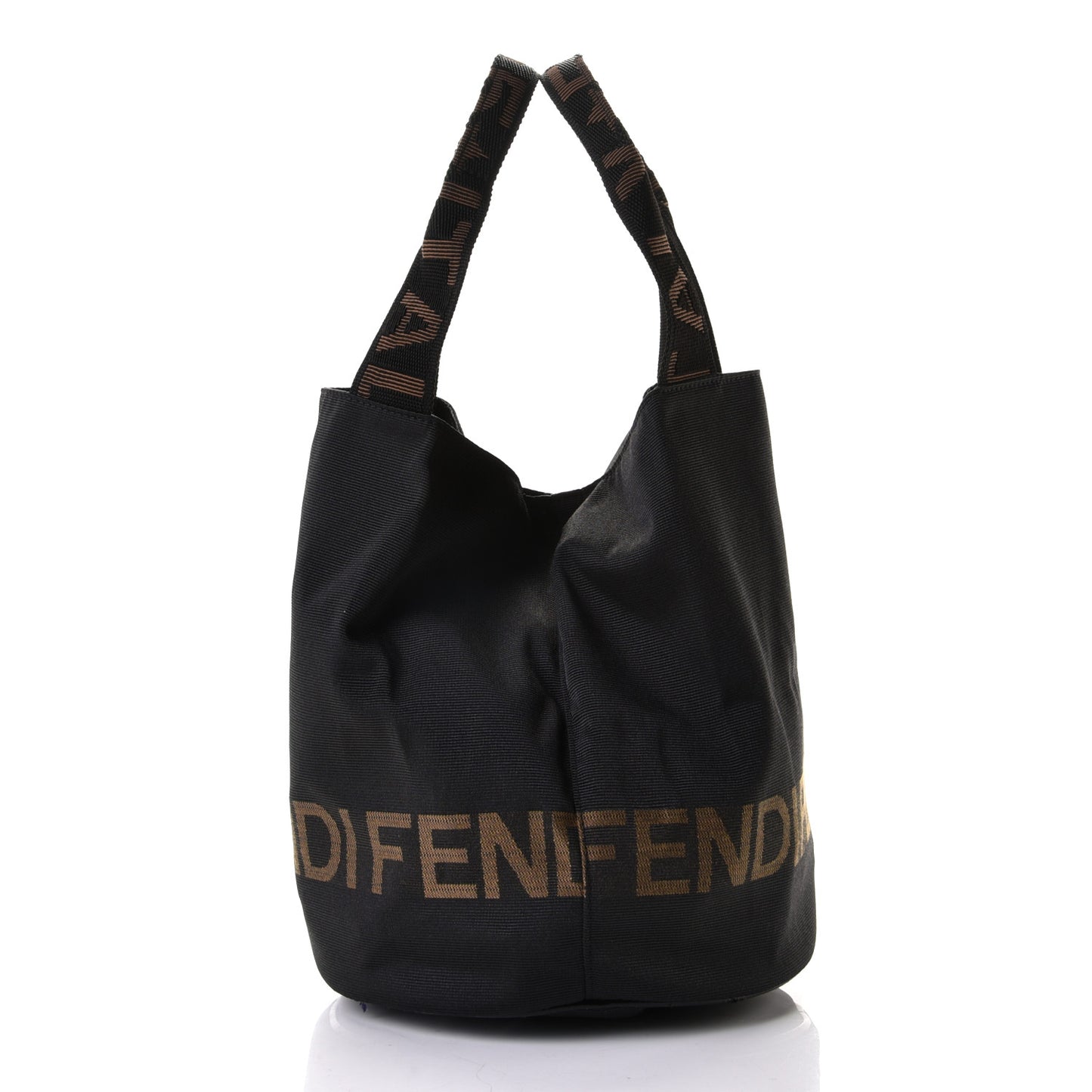 FF Canvas Bucket Bag Black