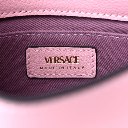 Versace Calfskin Whipstitch Medusa Mini Hobo English Rose 6 of 8