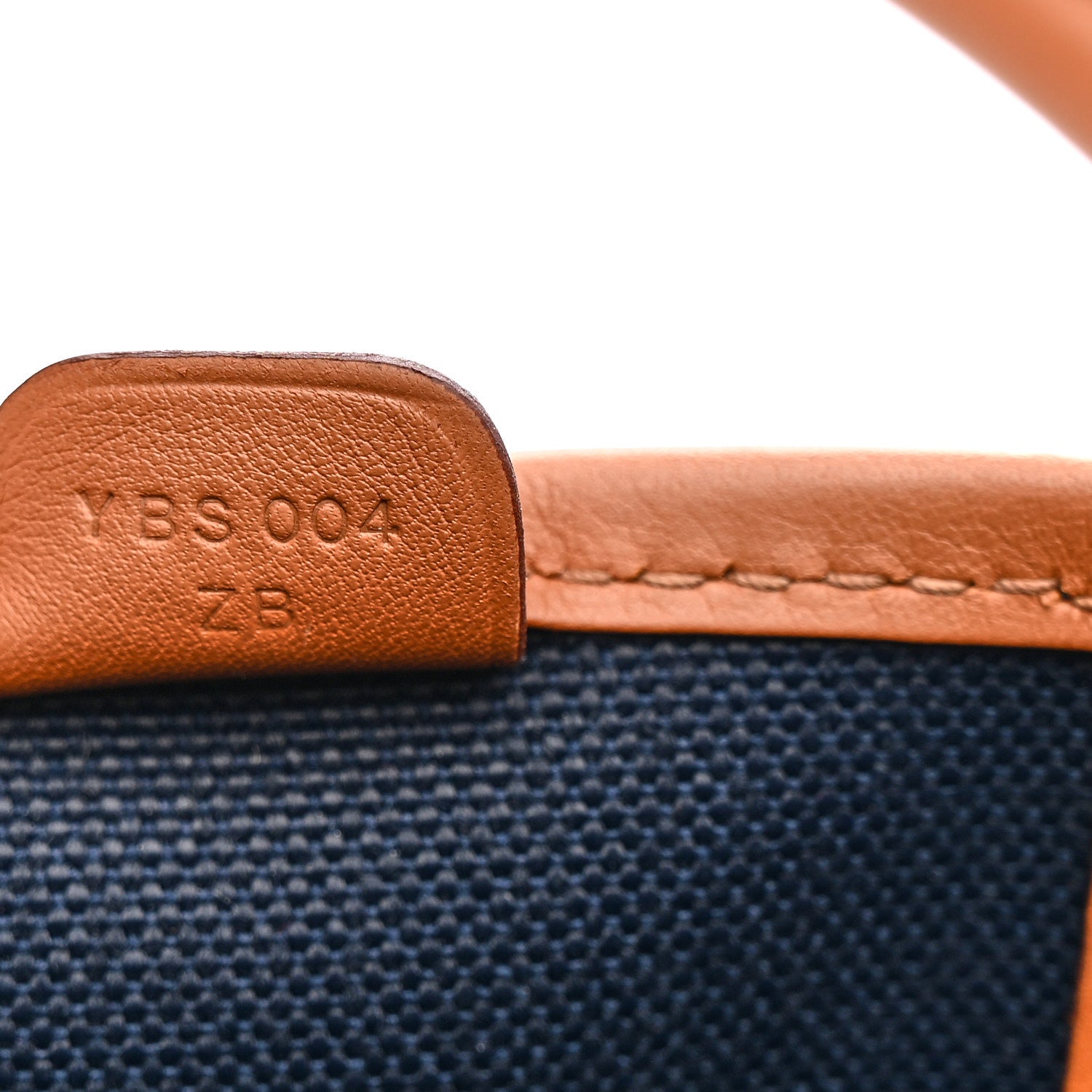 Hermes Toile Swift Record Bag 78 Bleu Marine 7 of 11