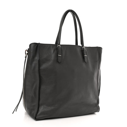 Balenciaga Veau Papier A5 Zip Around Tote Gris Fossile 3 of 18