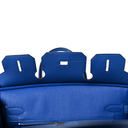 Hermes Togo Birkin 30 Bleu France 19 of 35
