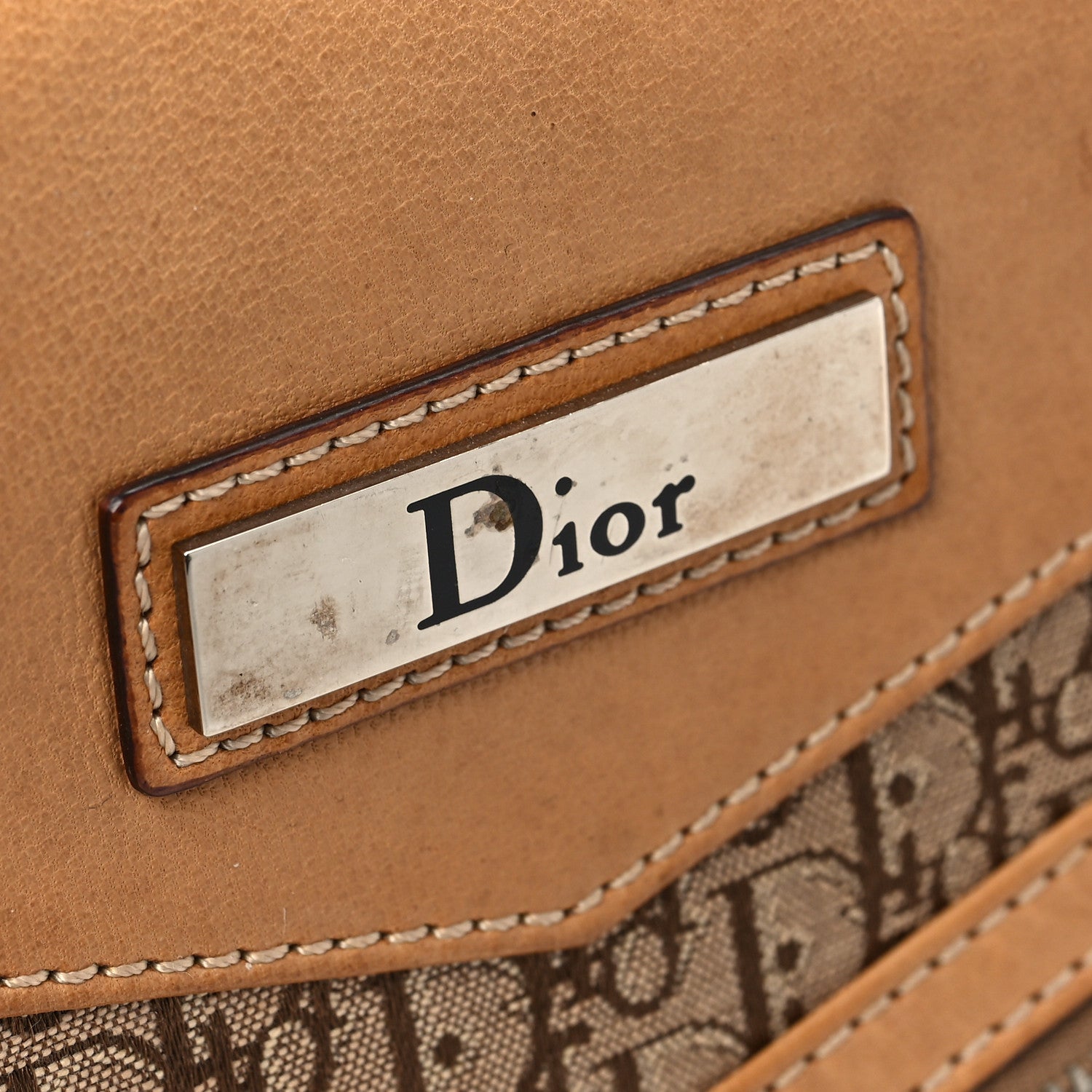 Christian Dior Monogram Street Chic Shoulder Bag Beige 8 of 8