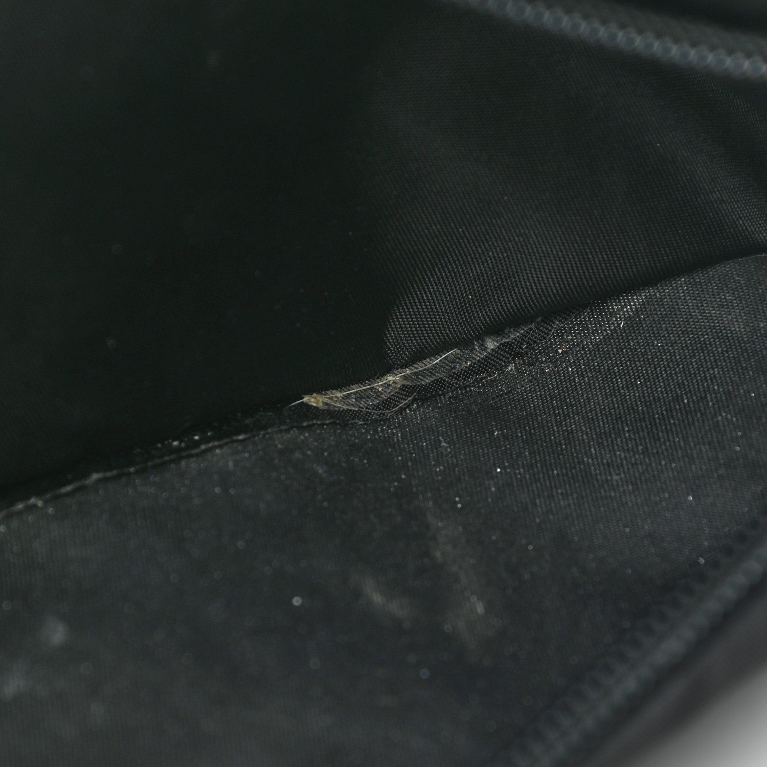 Prada Re-Nylon Saffiano Travel Pouch Black 6 of 6