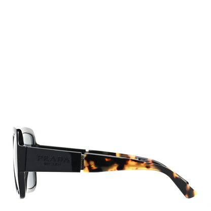 Prada Oversized Monochrome Sunglasses SPR 21X Black Tortoise 3 of 7