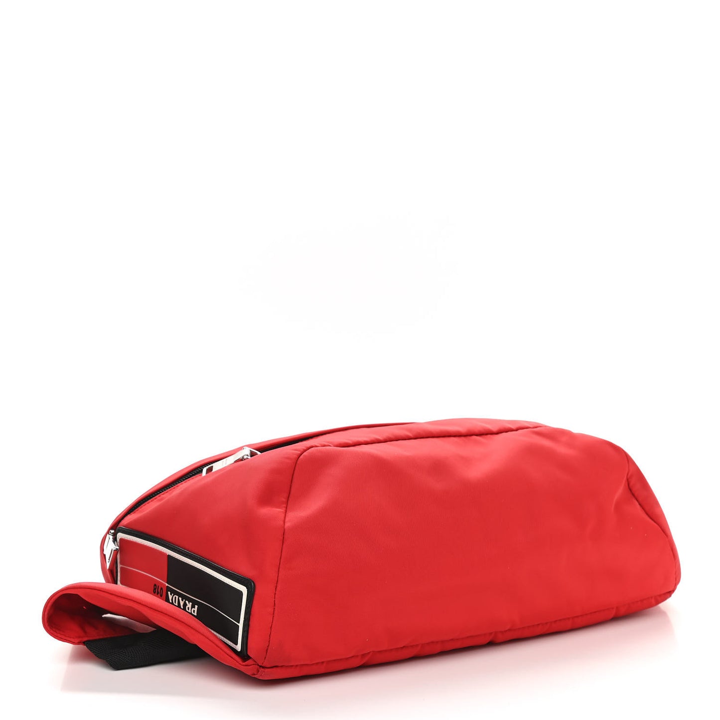 Tessuto Nylon Belt Bag Red