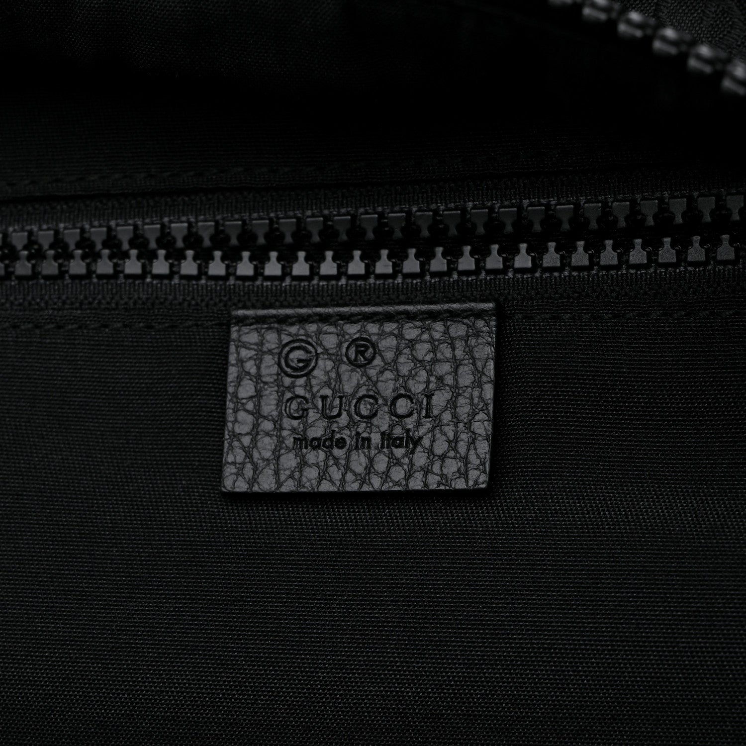 Gucci Nylon Monogram Slim Backpack Black 6 of 11