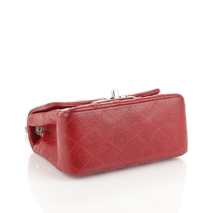 Chanel Caviar Quilted Mini Square Flap Red 4 of 7