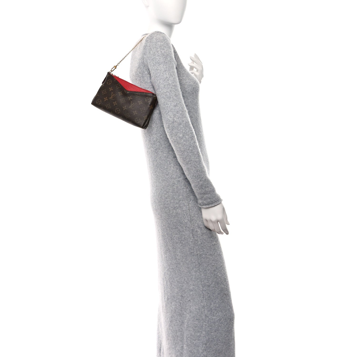 Louis Vuitton Monogram Pallas Clutch Cherry 2 of 8