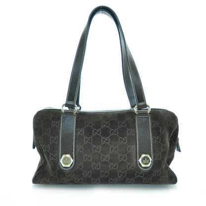 Gucci Guccissima Suede Charmy Small Boston Brown 3 of 12