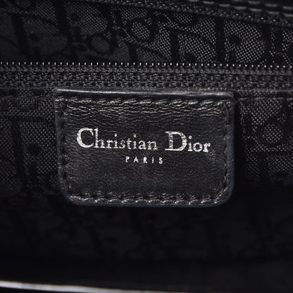 Christian Dior Patent Cannage Stitched East West Lady Dior Black 6 of 13
