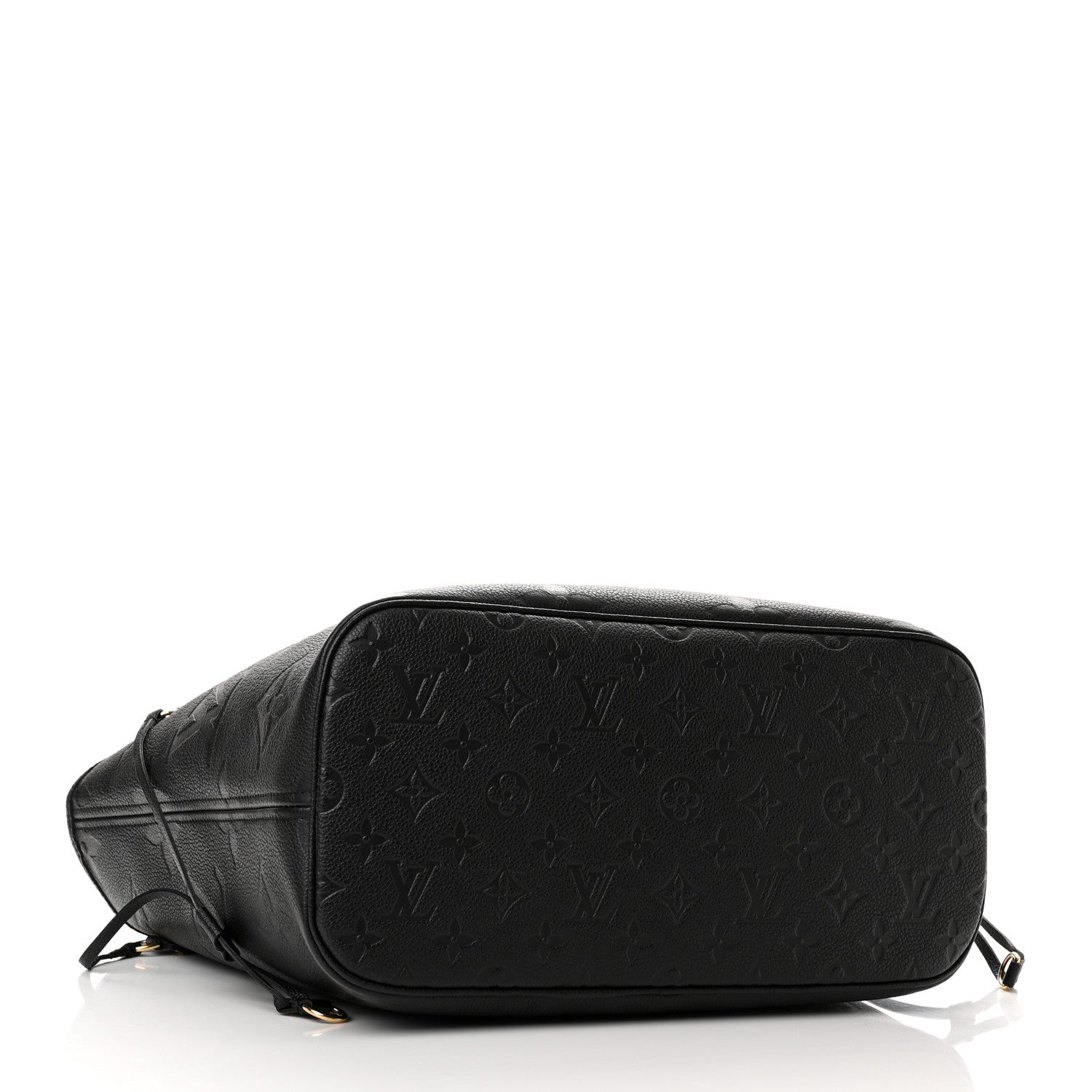 Louis Vuitton Empreinte Monogram Giant Neverfull MM Black 5 of 10