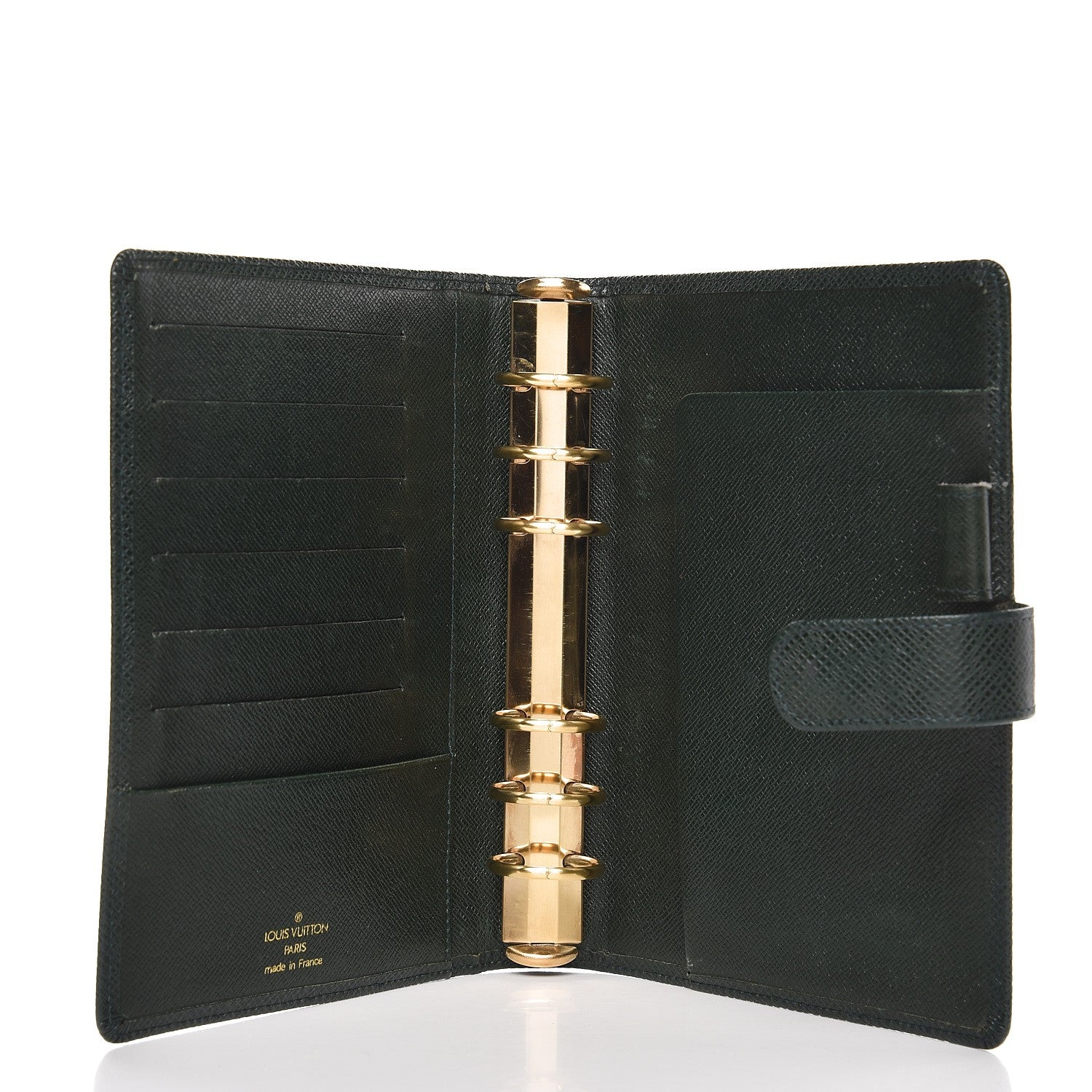Louis Vuitton Taiga Medium Ring Agenda Cover Epicea 5 of 11