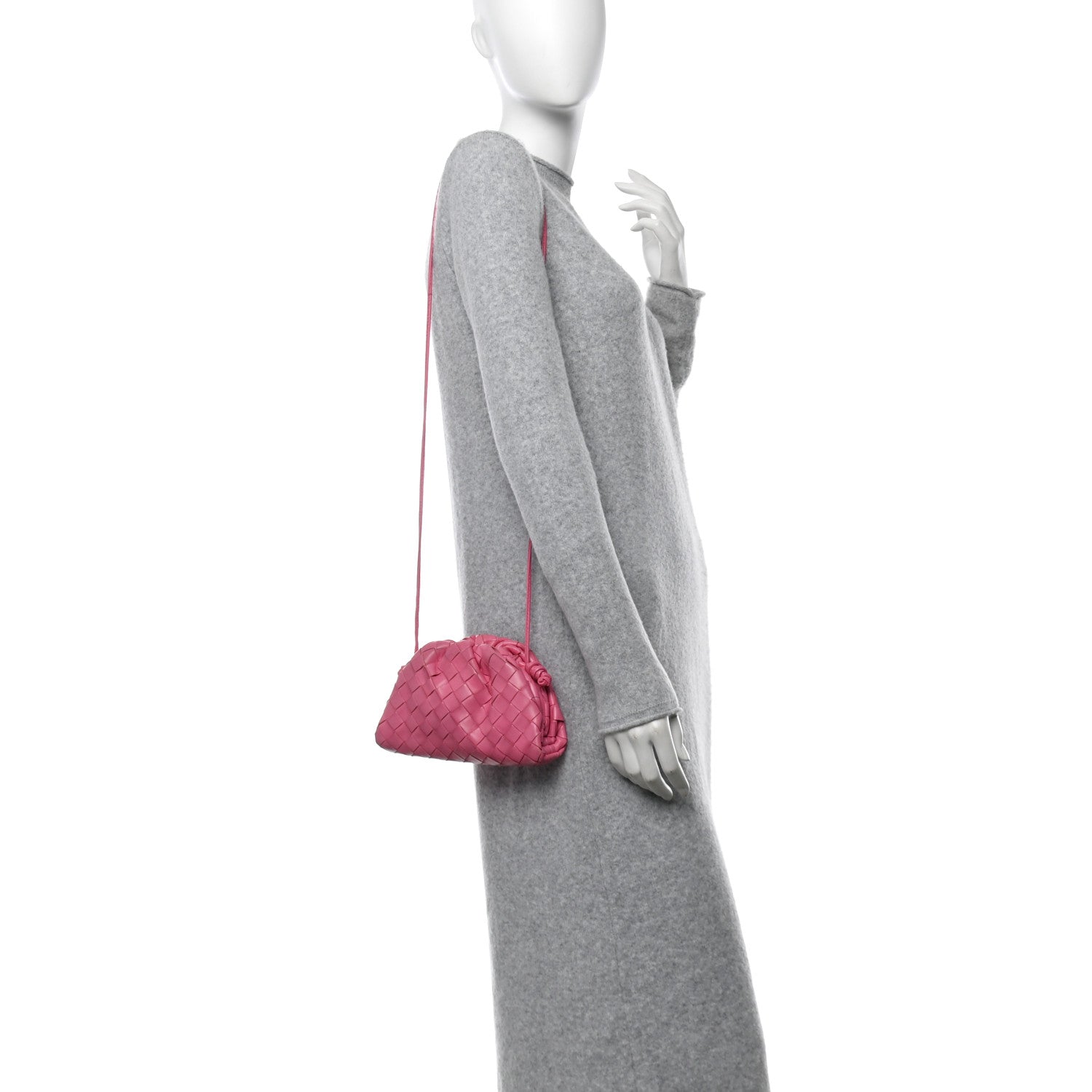 Bottega Veneta Nappa Intrecciato The Mini Pouch Ribbon 2 of 13