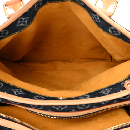 Louis Vuitton Denim Raye Cabas GM 5 of 15