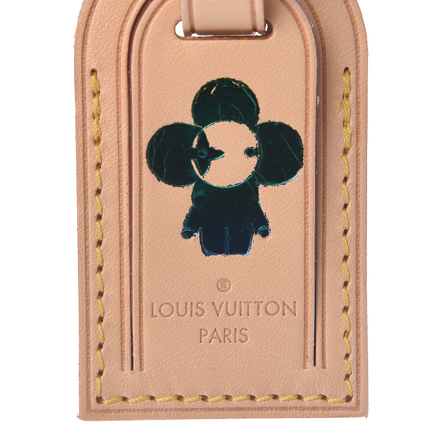 Louis Vuitton Vachetta Luggage Tag 4 of 5
