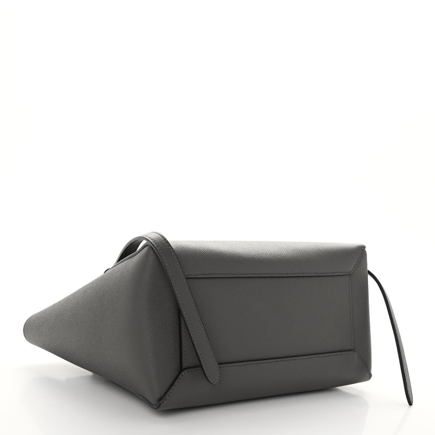 Celine Grained Calfskin Micro Belt Bag Grey 4 of 10
