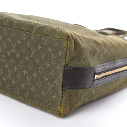 Louis Vuitton Mini Monogram Mary Kate Cabas Kaki 8 of 9