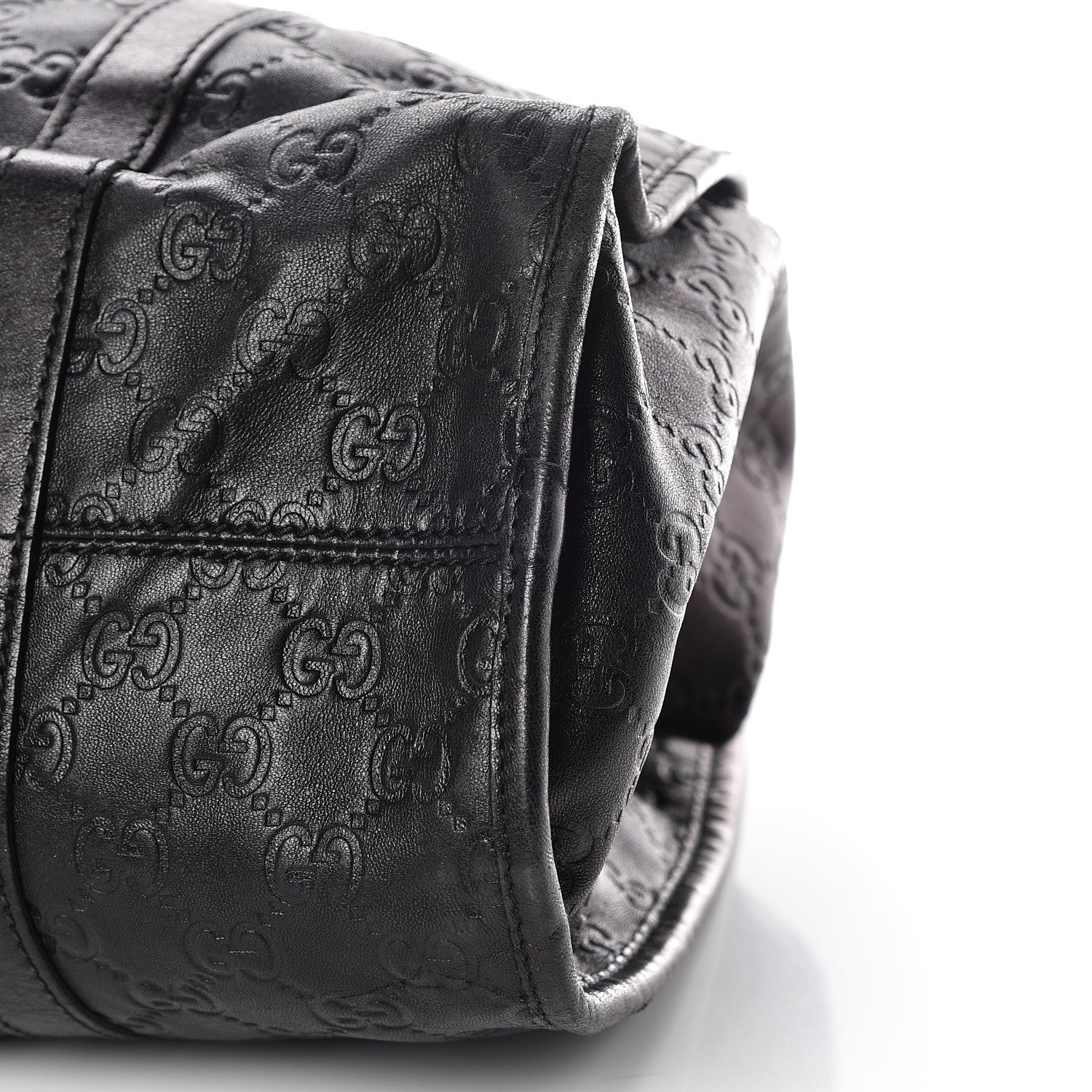 Gucci Guccissima Large Joy Shoulder Bag Black 9 of 20