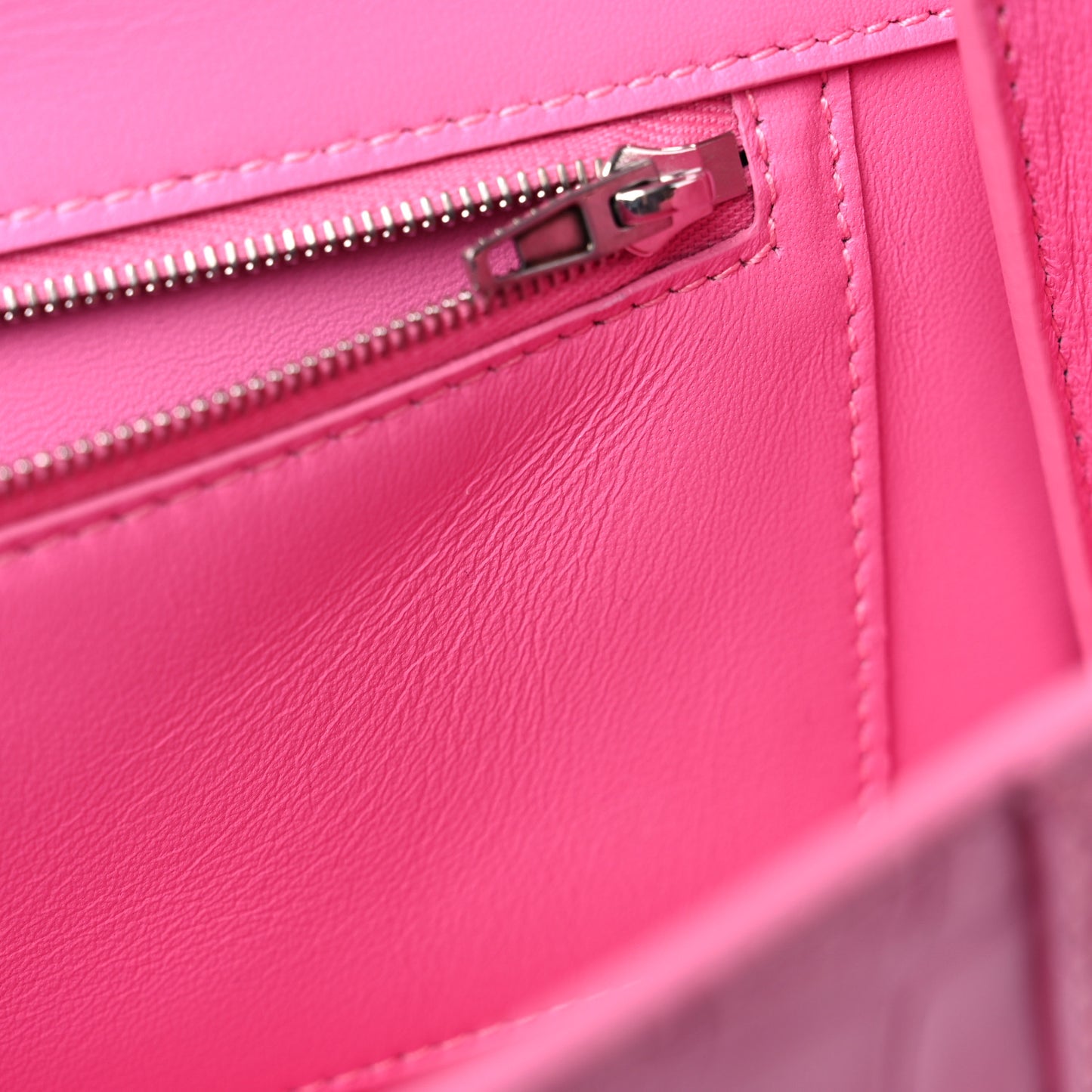 Shiny Calfskin Crocodile Embossed Small Hourglass Sling Shoulder Bag Baby Pink