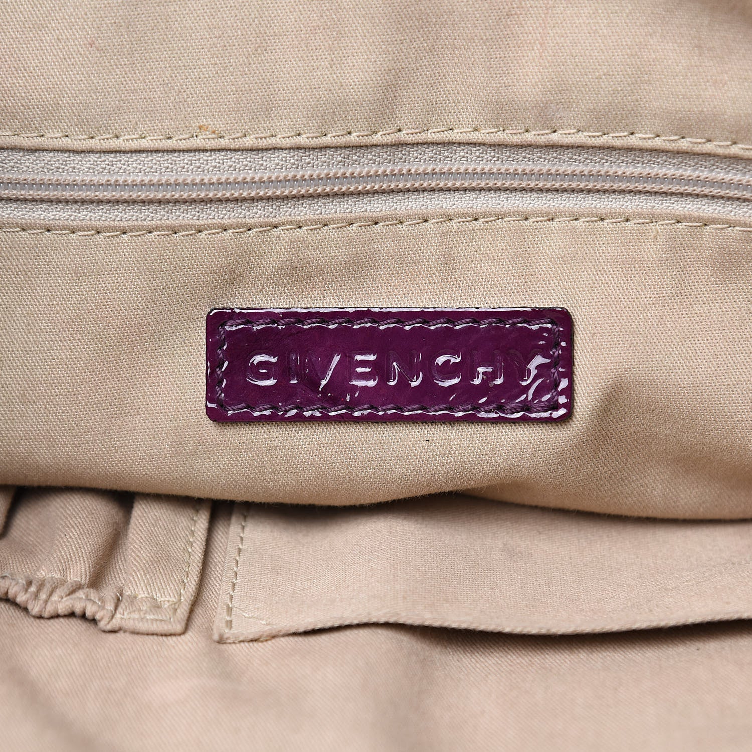 Givenchy Crinkled Patent Calfskin Medium Nightingale Purple 6 of 12