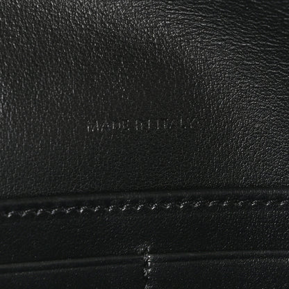 Celine Shiny Calfskin Triomphe Margo Wallet on Chain Black 6 of 11