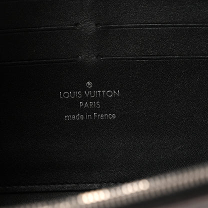 Louis Vuitton Transformed Damier Ebene Time Trunk Twist Chain Wallet 6 of 9
