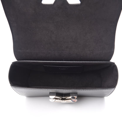 Louis Vuitton Epi Whipstitch Heart Twist Shoulder Bag MM Black 5 of 9