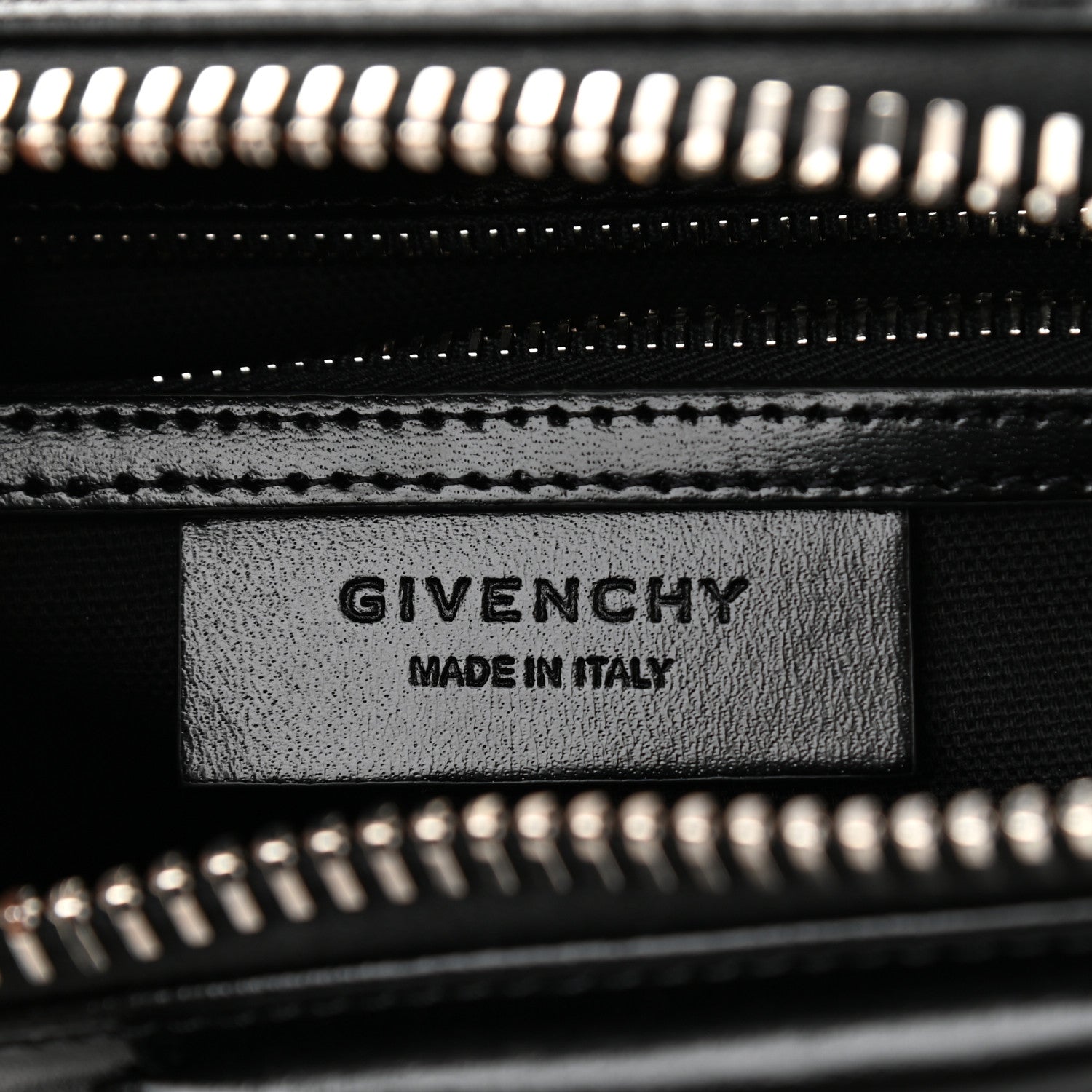 Givenchy Shiny Lord Calfskin Mini Antigona Black 6 of 9