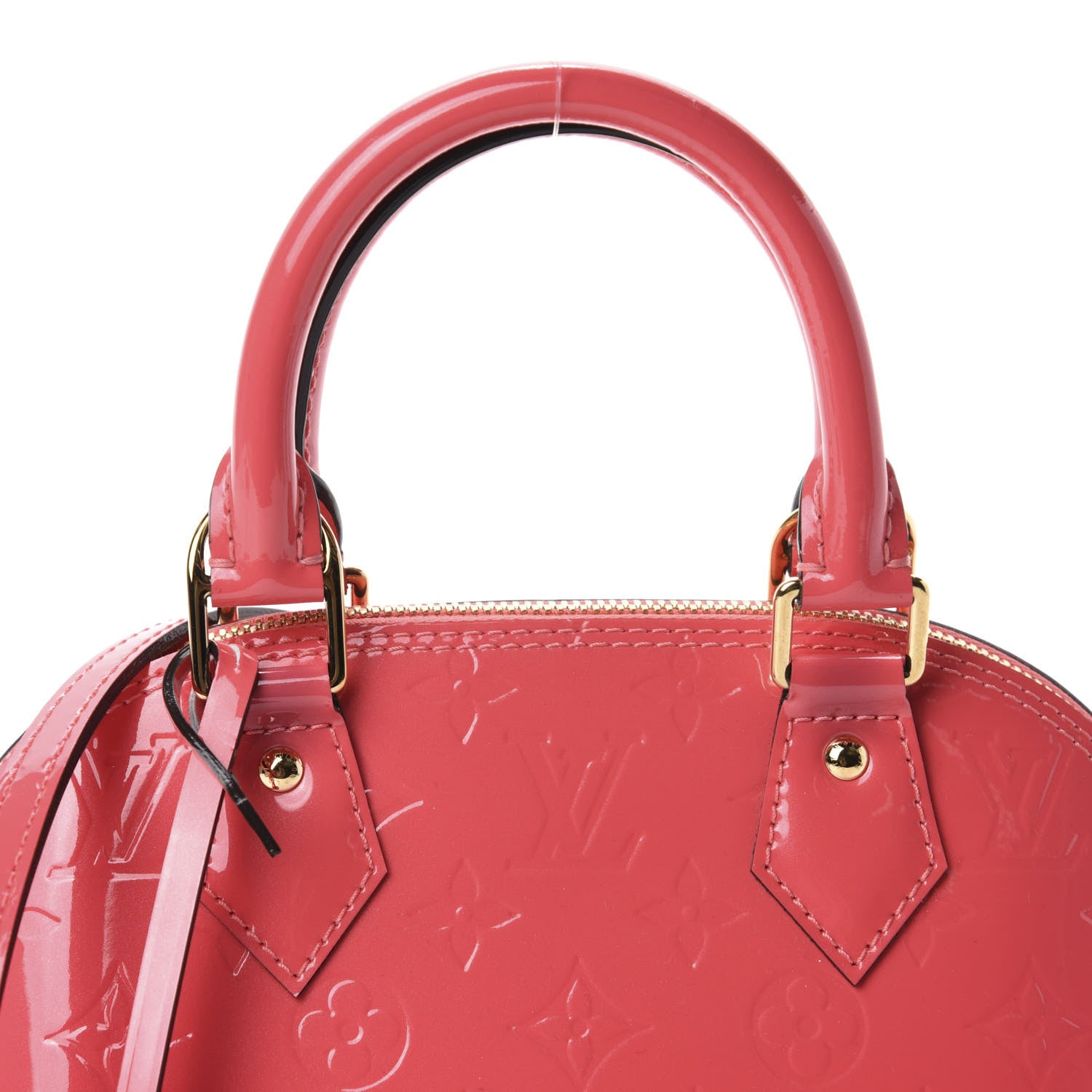 Louis Vuitton Vernis Alma BB Rose Litchi 13 of 13
