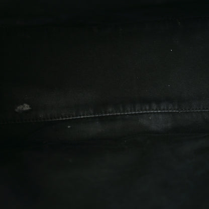 Saint Laurent Crinkled Calfskin Matelasse Monogram Large Niki Shopper Tote Black 5 of 12