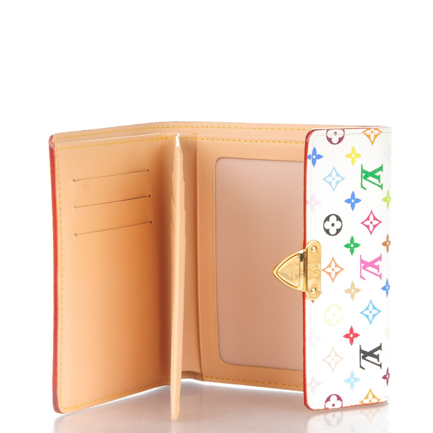Monogram Multicolor Koala Wallet White