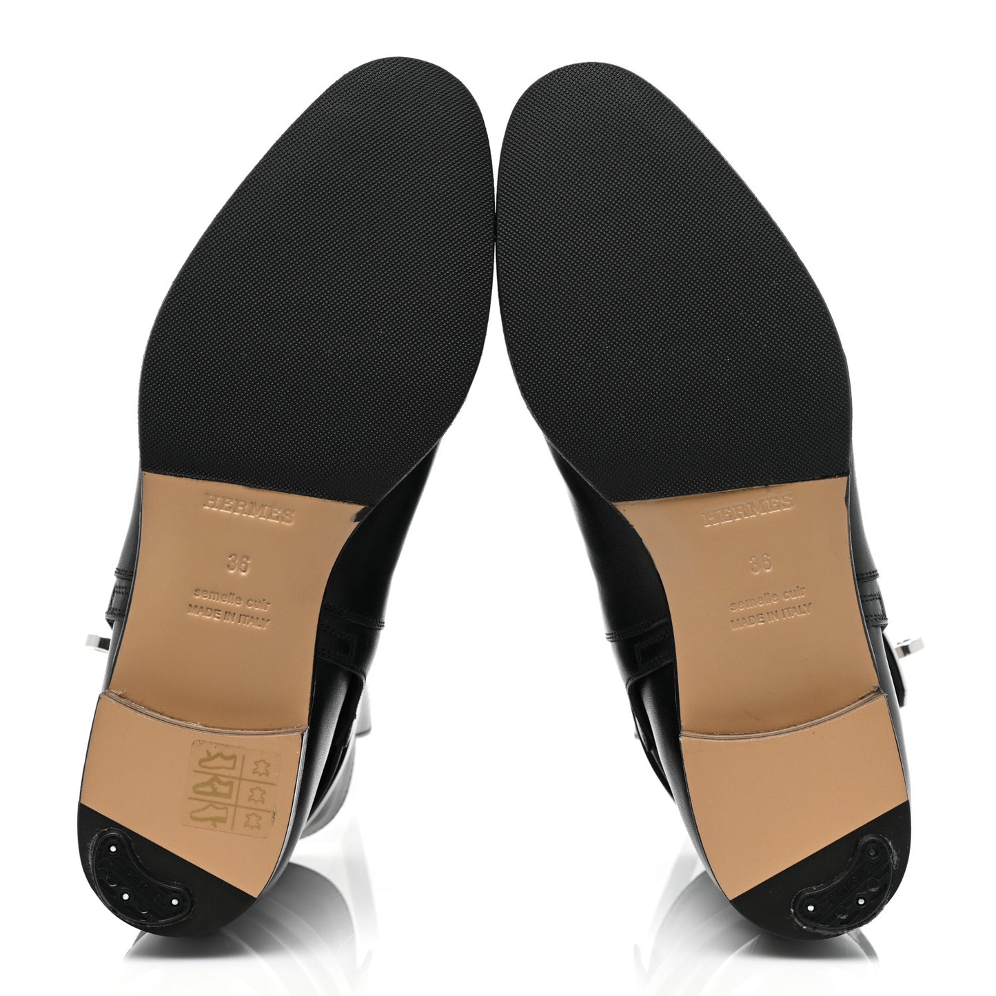 Calfskin Neo Low Boots 36 Black