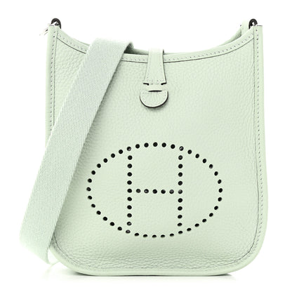 Hermes Taurillon Clemence Evelyne TPM Vert Fizz 1 of 9