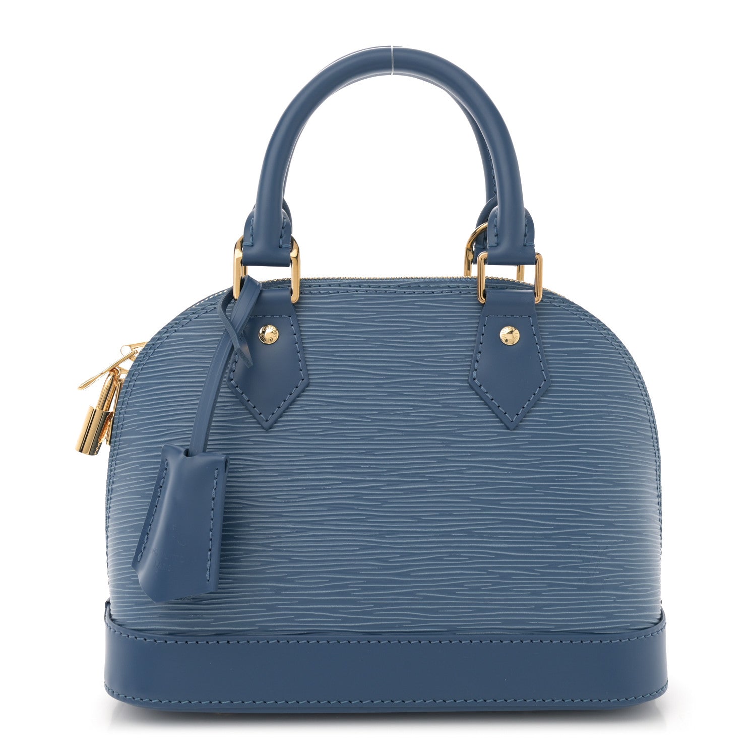 Louis Vuitton Epi Alma BB Denim Blue 1 of 10