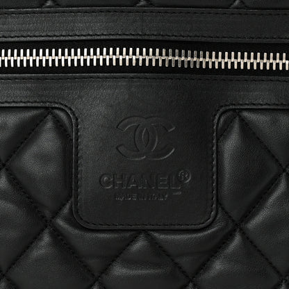 Chanel Lambskin Quilted Medium Coco Cocoon Reversible Tote Black 10 of 19