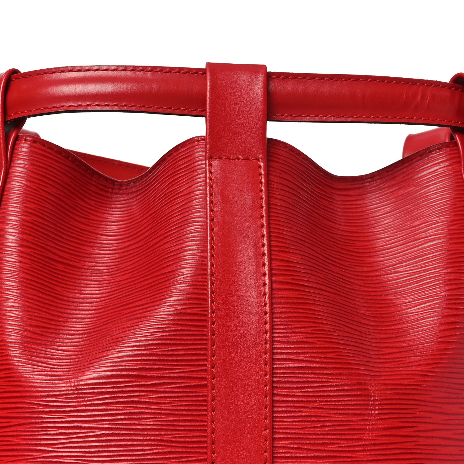 Louis Vuitton Epi Randonnee PM Castillan Red 7 of 9