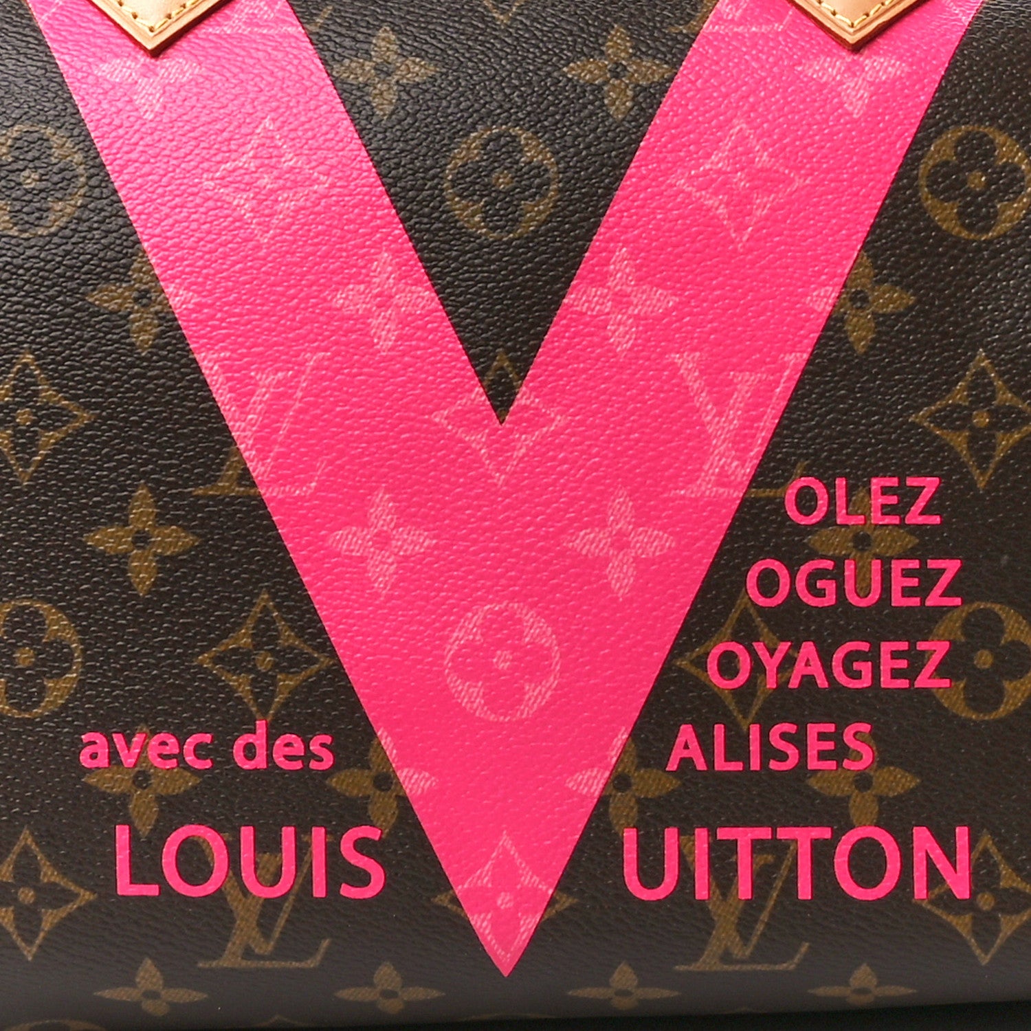 Louis Vuitton Monogram Speedy 30 V Grenade 10 of 12