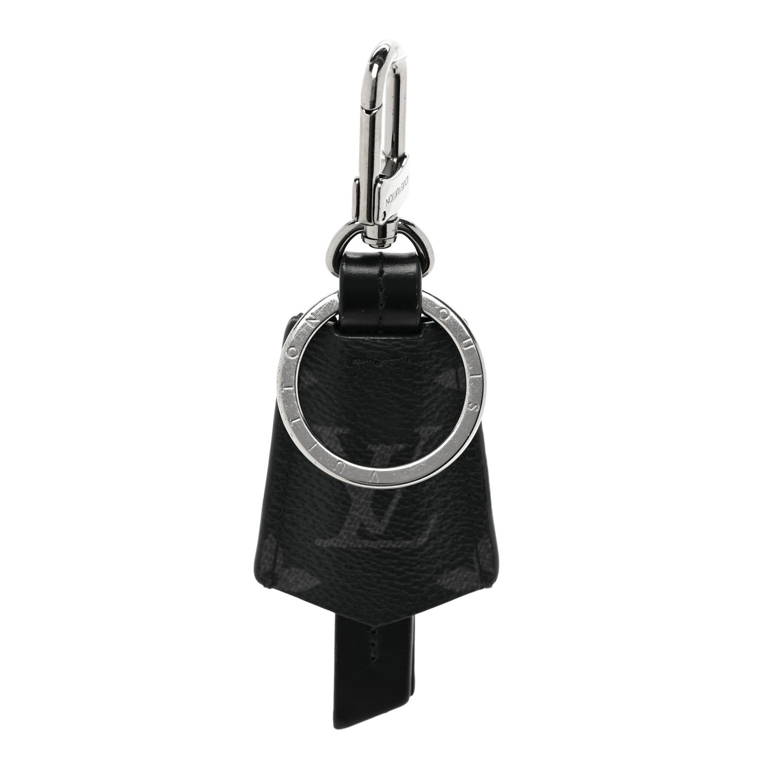 Louis Vuitton Monogram Eclipse Clochette Bag Charm Key Holder 2 of 3
