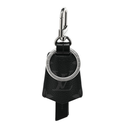 Louis Vuitton Monogram Eclipse Clochette Bag Charm Key Holder 2 of 3