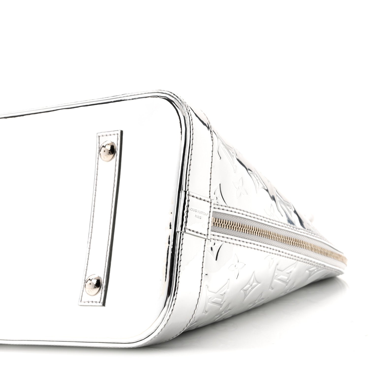 Louis Vuitton Monogram Miroir Alma GM Silver 1778133 – FASHIONPHILE