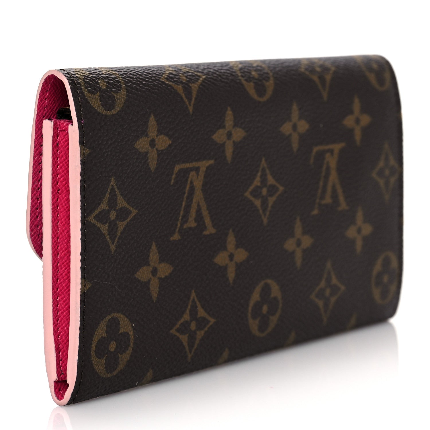 Louis Vuitton Monogram Bloom Flower Emilie Wallet 3 of 9