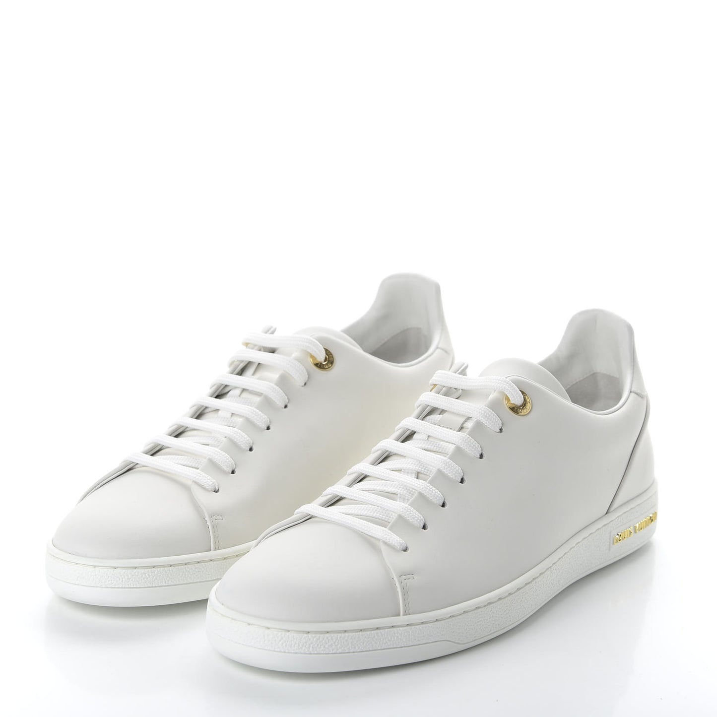 Calfskin Frontrow Sneakers 41 White