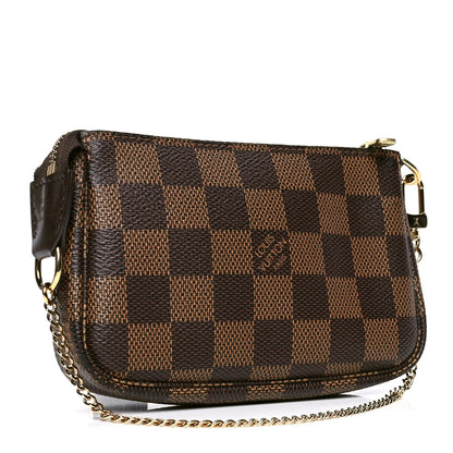 Louis Vuitton Damier Ebene Mini Pochette Accessories 2 of 4