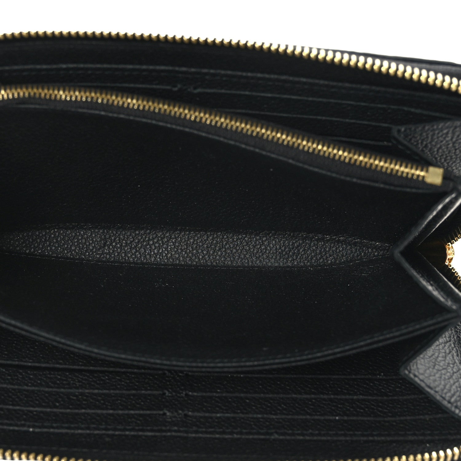 Louis Vuitton Empreinte Zippy Wallet Black 5 of 7