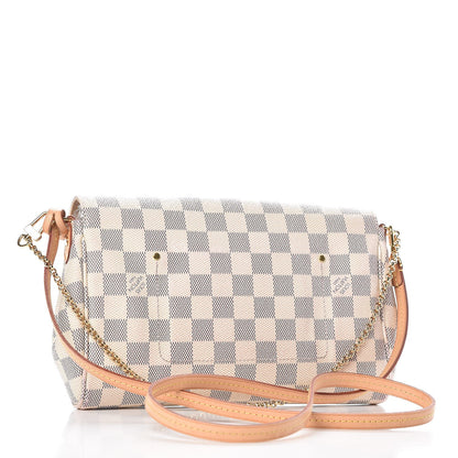 Louis Vuitton Damier Azur Favorite MM 3 of 13
