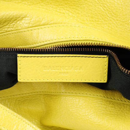 Balenciaga Agneau Classic Hardware Zip Traveler Backpack Jaune Poussin 6 of 8